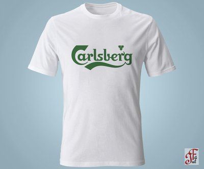 Футболка жіноча з принтом логотип Carlsberg 05020116004XS фото