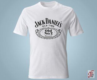 Футболка жіноча з принтом логотип Jack Daniel`s 05020116007XS фото