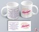 A mug with a print of Victoria's name