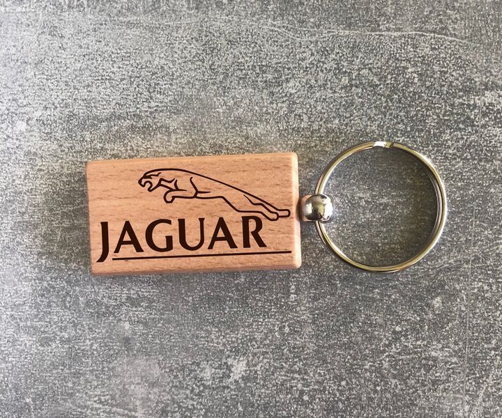 Дерев'яний брелок з логотипом Jaguar (15010102039) 15010102039 фото