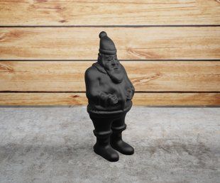Фигурка Санта Клаус (дед мороз, святой Николай) Черный, большой 20 Х 9 см (12010130302) 12010130302 фото