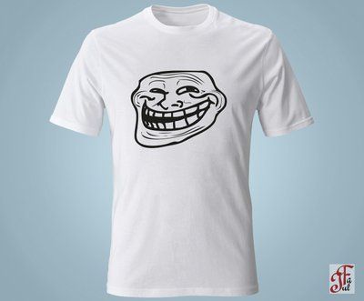 Женская футболка с принтом Troll face. 05020107005XS фото