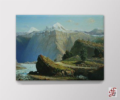 Печатная картина Горный пейзаж 40х30 см 01010301002 фото