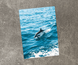 Пазл Дельфін. Картон А5, 80 07060160101 фото 2