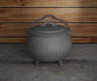 Малый горшок лепрекона &laquo;Happy Halloween&raquo; с крышкой (12010100108) 12010100108 фото