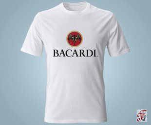 Футболка жіноча з принтом логотип Bacardi 05020116001XS фото