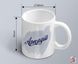 Cup with print of the name Arkady